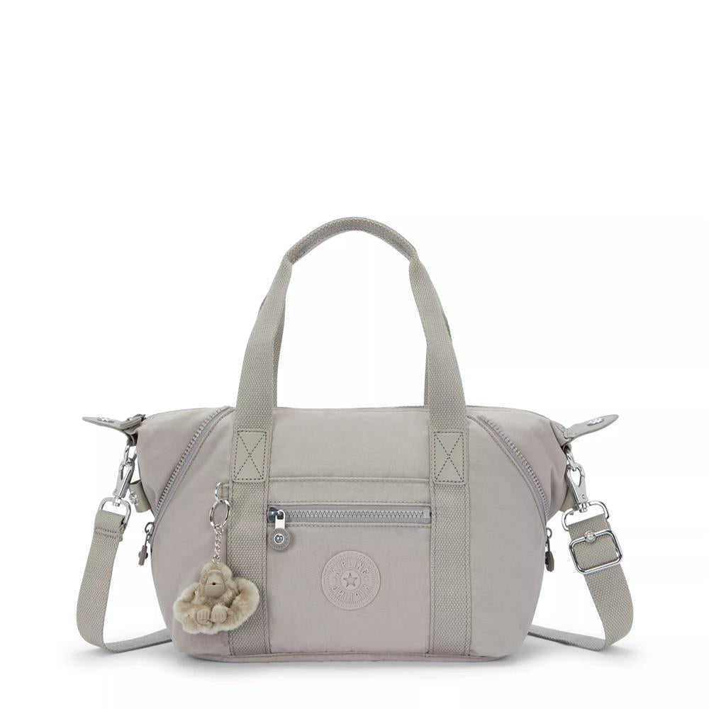 Kipling ART MINI, Mini Tote Bag, Grey Gris (grau), Handtasche mit Schultergurt