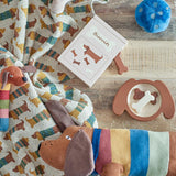 Bloomingville MINI Charlie Spielset Lebensmittel aus MDF, bunt, 7‑teilig