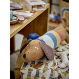 Bloomingville MINI Charlie Decke, Braun, mit recycelter Baumwolle, Kinderzimmer, dänisches Design