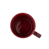 Bloomingville Peo Tasse Grün Steingut 4er Set Weihnachtstassen 300 ml