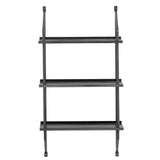 Bloomingville Sindre Regal Schwarz Metall 90cm Wandregal minimalistisch