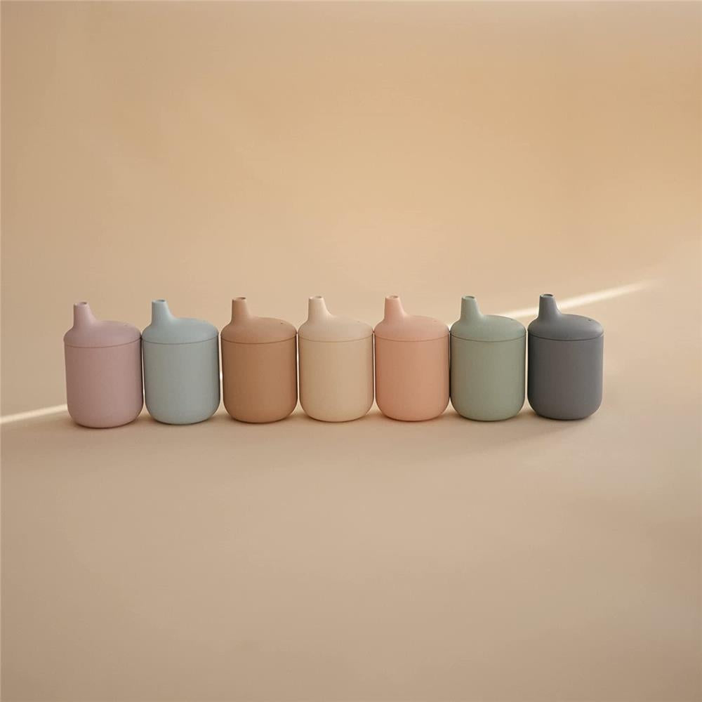 Mushie Silikon-Trinklernbecher, Soft Lilac, BPA-frei