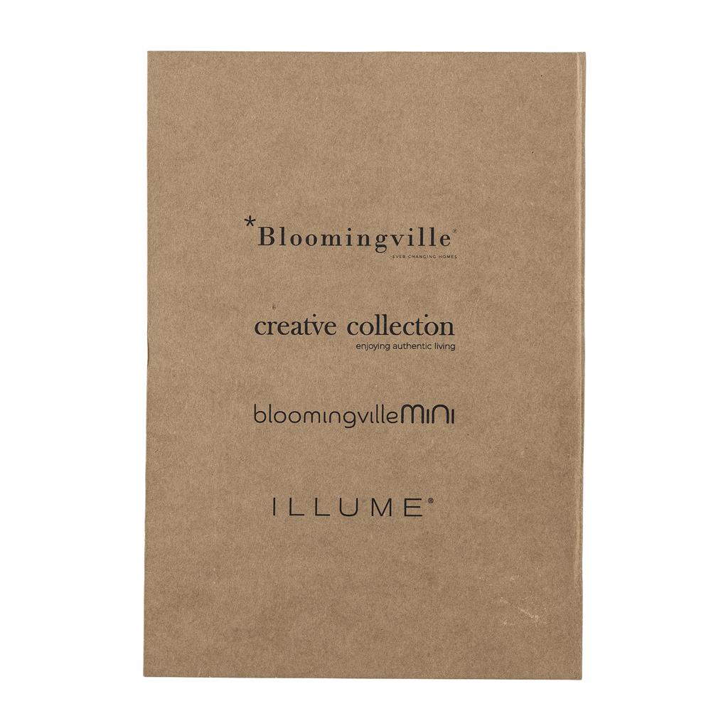 Bloomingville Anniversary Notizbuch Braun Papier 14,5x21cm