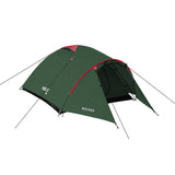 NILS CAMP Rocker Zelt für 3 Personen in Grün - Campingzelt mit Vorraum für Outdoor, Trekking & Camping