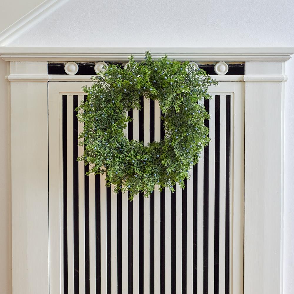 Bloomingville Juniper Kranz Grün Kunstpflanzen Weihnachtskranz D 55 cm