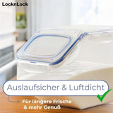 LocknLock Aufbewahrungsbox für Lebensmittel 12 L, Transparent, BPA-frei, Luftdicht