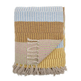 Bloomingville Isnel Decke bunt recycelte Baumwolle 160x130 cm