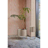 OYOY Maki Pflanzgefäß niedrig 50 x 42 x 40 cm Eisen Beige Blumentopf