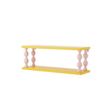 Bloomingville MINI Bibiola Regal Gelb Holz 60cm Wandregal Kinderzimmer