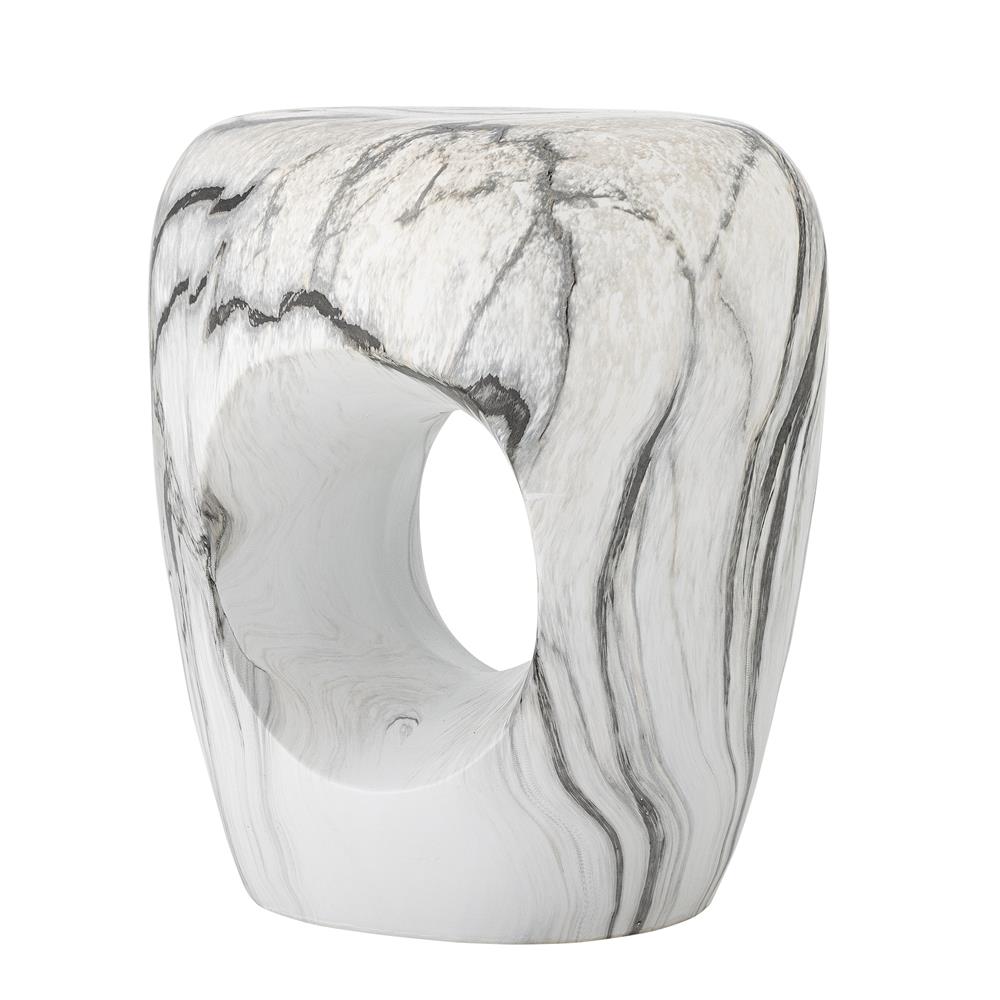 Bloomingville Bard Beistelltisch natur - Steingut Tisch skulptural modern für Wohnzimmer & Deko