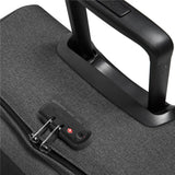 Eastpak TRANVERZ L, Großer Reisetrolley, Black Denim (grau), 121L, Rollkoffer mit 2 Rädern und TSA-Schloss