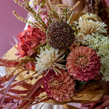 Bloomingville Hydrangea Stiel künstliche Blume rosa Deko Vase Wohnzimmer Blumen