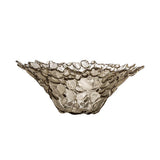Bloomingville Tinki Dekoschale Glas natur 30 cm strukturiert