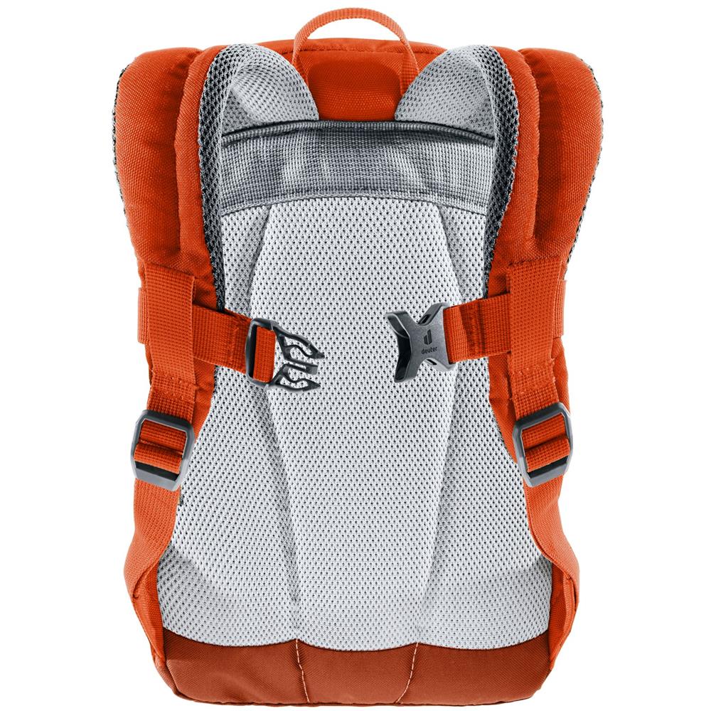 deuter Pico, Kinderrucksack, Dinosaurier Flame-Brick (rot), Kindergartenrucksack für Kinder ab 2 Jahre