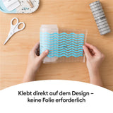 Cricut Joy Transferklebeband ohne Trägerfolie Transparent 13,9cm x 3,04m 1 Rolle