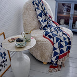 Bloomingville Bethany Teller 4er Set D13,5 cm bunt - Steingut Teller mit Punktmuster Tischdeko
