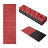 NILS CAMP faltbare Isomatte 188 cm in rot Camping Schlafmatte Outdoor Trekking Festival