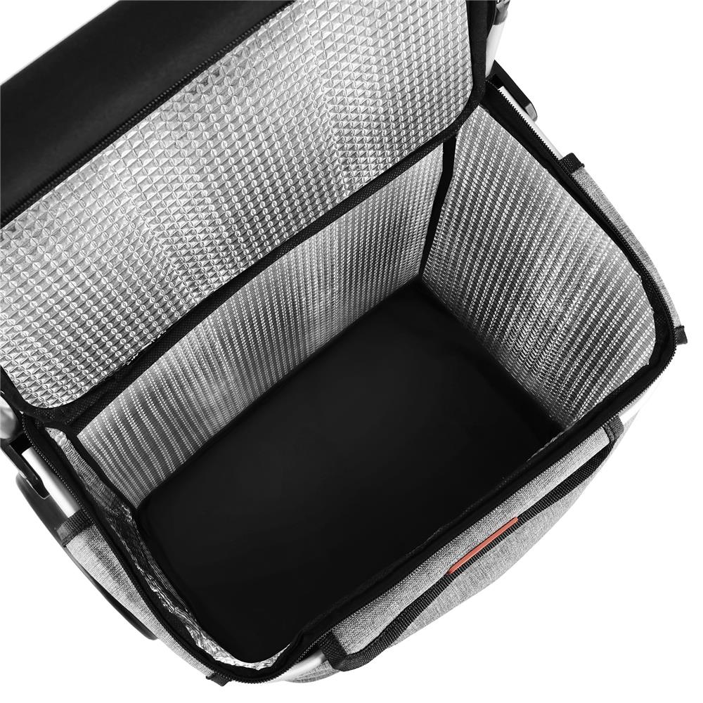 NILS CAMP Einkaufstrolley 45L klappbar grau leicht für Einkauf Reisen Outdoor