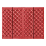 NILS CAMP Camping Sitzmatte rot faltbar ultraleicht für Camping Outdoor Strand