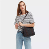 Kipling ASSENI MINI, Mini Tote Bag, Black Noir (schwarz), kleine Handtasche mit Schultergurt
