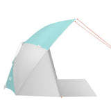 NILS CAMP 2in1 Strandschirm mit Windschutz für Strand Camping Outdoor