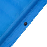 NILS CAMP selbstaufblasende Campingmatte 2 Personen 190 cm blau Isomatte Outdoor