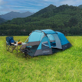 NILS CAMP Voyager Zelt für 4 Personen - Campingzelt mit Vorraum für Outdoor, Trekking & Familie