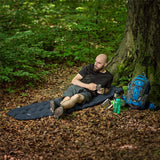 NILS CAMP Campingmatte aufblasbar 193 cm in dunkelgrau Isomatte Outdoor Schlafmatte leicht