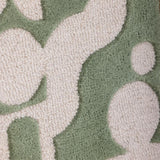 Bloomingville Longton Wanddekoration aus Wolle in Grün – textile Wanddeko fürs Wohnzimmer