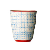 Bloomingville Carla Becher, 6er Set, Bunt, 200ml, Steingut, dänisches Design