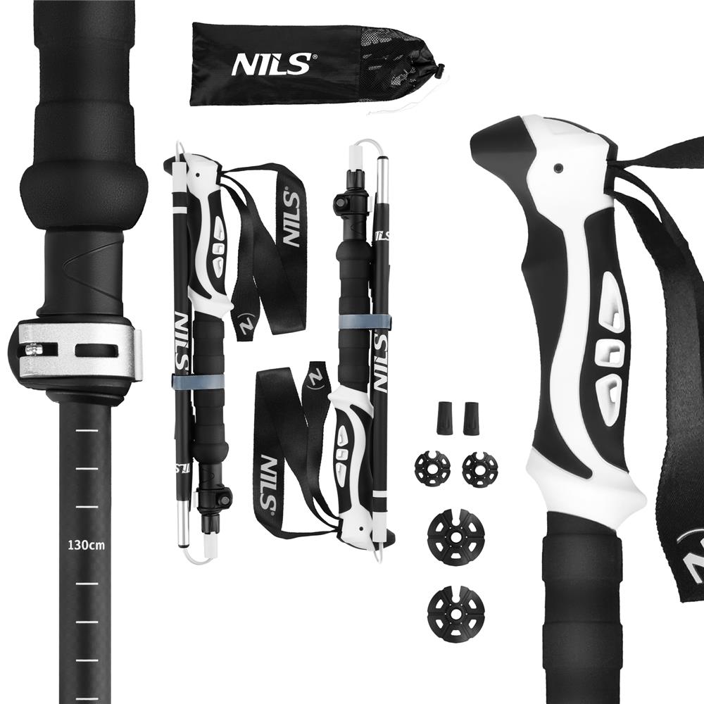 Trekkingstöcke faltbar Aluminium 7075 Wanderstöcke | NILS TK8603
