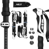 Trekkingstöcke faltbar Aluminium 7075 Wanderstöcke | NILS TK8603