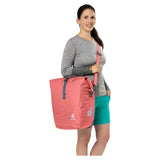 deuter Weybridge, Fahrradtasche, redwood (rot), 25L+5L, mit Bagfix-Halterung