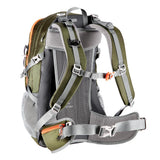 NILS CAMP Trekkingrucksack Rambler 40L in Grün - Outdoor Rucksack mit Belüftung & Regenhülle