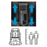 NILS CAMP Trekkingrucksack Ramsvik 60L in Grün - großer Outdoor Rucksack für Trekking & Camping