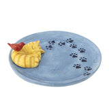 Bloomingville Bitte Servierplatte 2er Set 23x12 cm bunt - Steingut Teller Deko Küche