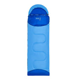 NILS CAMP Junior Kinderschlafsack Blau - warmer Schlafsack für Kids, Camping, Reisen & Outdoor