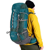 NILS CAMP Rucksack Bergen 65L in Grün - großer Trekkingrucksack für Mehrtagestouren