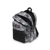 Eastpak PINNACLE, Großer Rucksack, Brize RetroDark (grau), 38L, Rucksack mit 2 Fächern