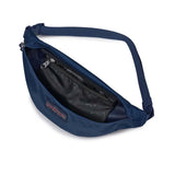 JanSport Swing Waistpack, Gürteltasche, Navy (blau), 4L mit 2 Reißverschlussfächern