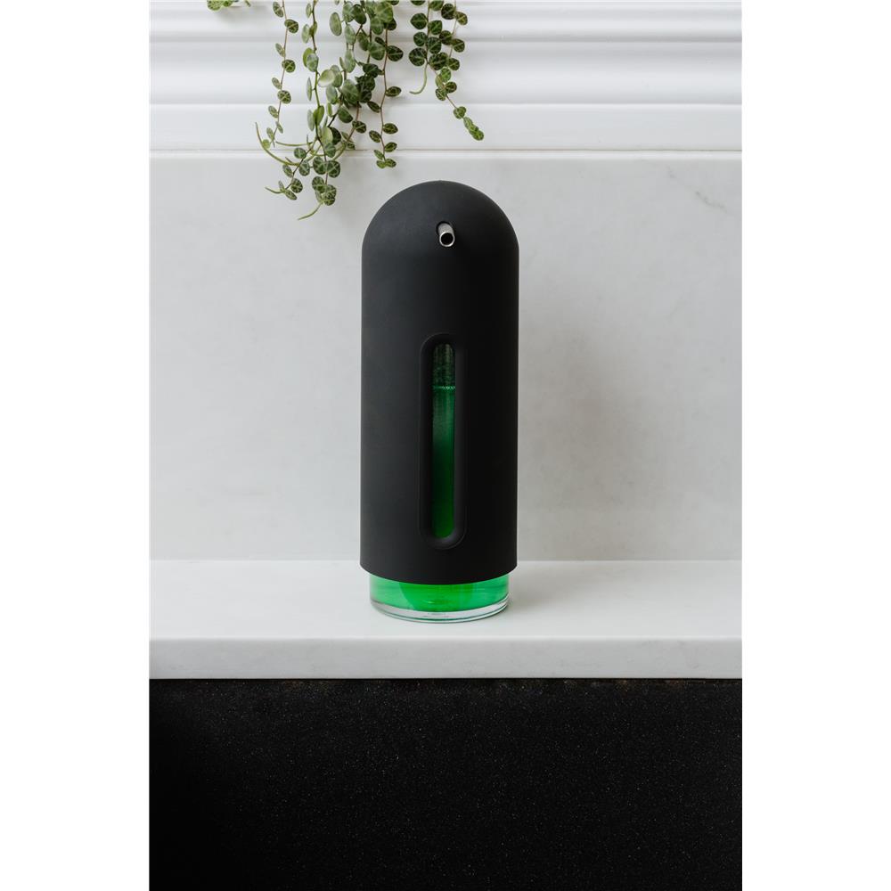 Umbra Penguin Pumpspender und Seifenspender für Flüssigseife Schwarz Spülmittel