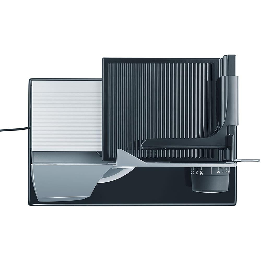 GRAEF Allesschneider SlicedKitchen S11000 grau mit Edelstahl Wellenschliffmesser und Kindersicherung