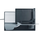 GRAEF Allesschneider SlicedKitchen S11000 grau mit Edelstahl Wellenschliffmesser und Kindersicherung