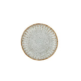 Bloomingville Fleur Dessertteller Natur Steingut mediterran 17cm
