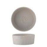 Bloomingville Buddy Pet Schale, Weiß, Steingut, 1 L, Ø 17,5 cm, Futternapf, spülmaschinengeeignet