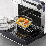 LocknLock OVEN GLASS Frischhaltedose 2 L, ofenfest bis 400 °C