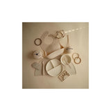 Mushie Beißring Ball, Shifting Sand, aus Silikon, BPA-frei