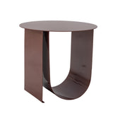 Bloomingville Cher Beistelltisch Metall rot modern 43 cm