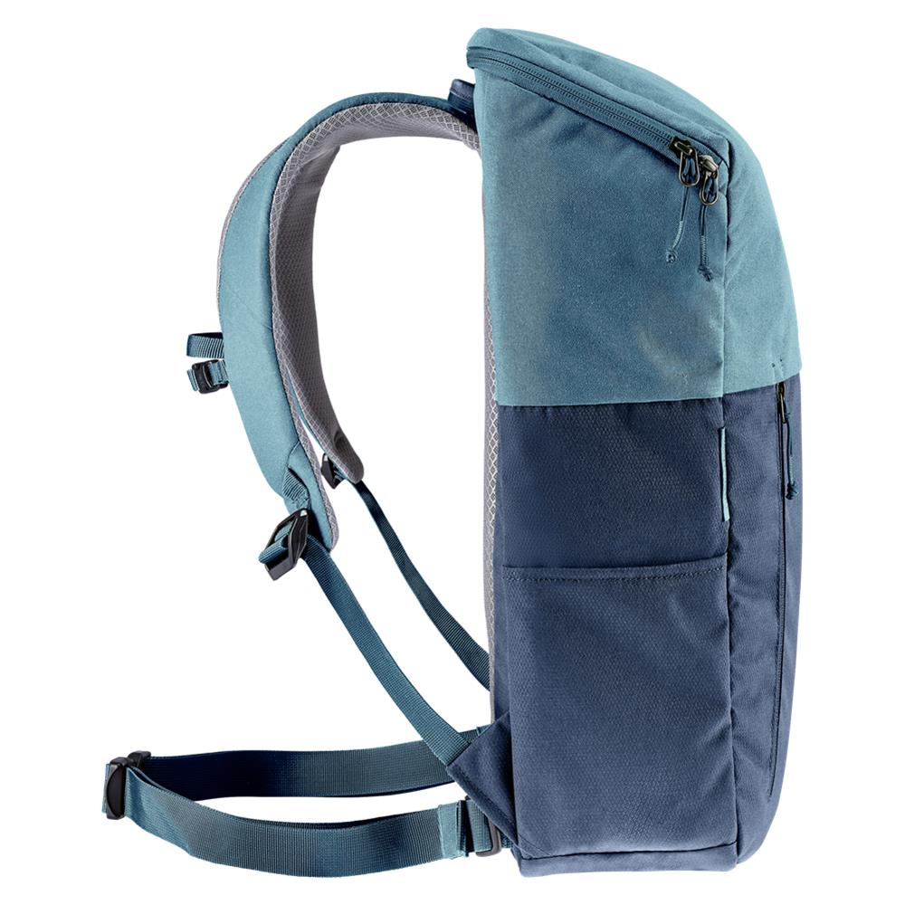 deuter UP Stockholm, Lifestyle-Rucksack, ink-atlantic (blau), 22L, mit Flaschenhalter und Tabletfach