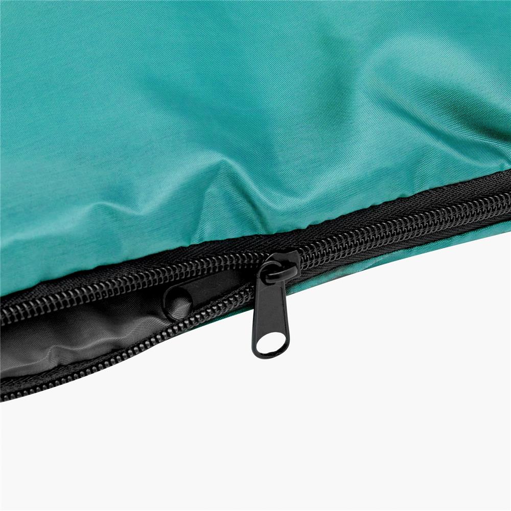 NILS CAMP Schlafsack Größe L Grün-Grau - leichter Sommerschlafsack für Camping, Reisen & Outdoor